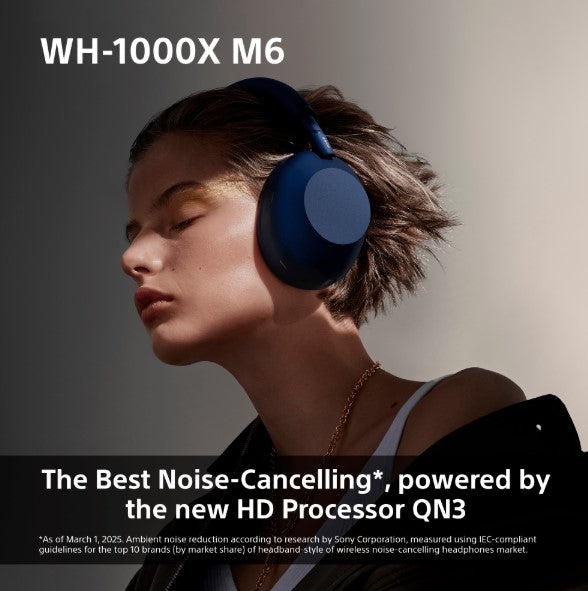 Sony WH-1000XM6 | Premium Wireless Noise Cancelling Headphones