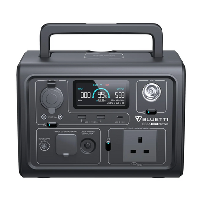 BLUETTI EB3A Portable Power Station | 600W 268Wh