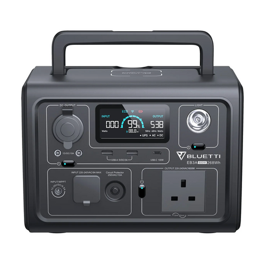 BLUETTI EB3A Portable Power Station | 600W 268Wh