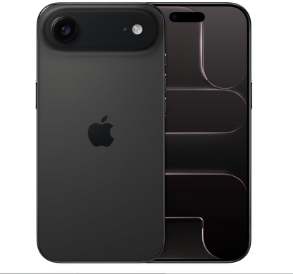 Apple iPhone Air 256GB: O iPhone mais fino de sempre, ecrã de 6,5 polegadas com ProMotion até 120Hz, poderoso chip A19 Pro, câmara frontal centralizada, bateria para todo o dia; Preto Espacial