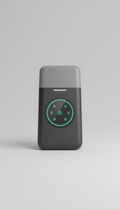 Wireless smart home hub with matte finish